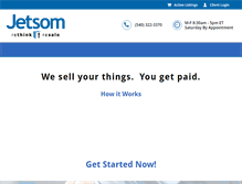 Tablet Screenshot of jetsom.com